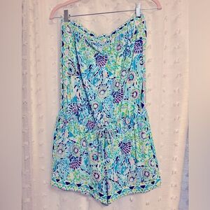 Strapless romper Lilly Pulitzer